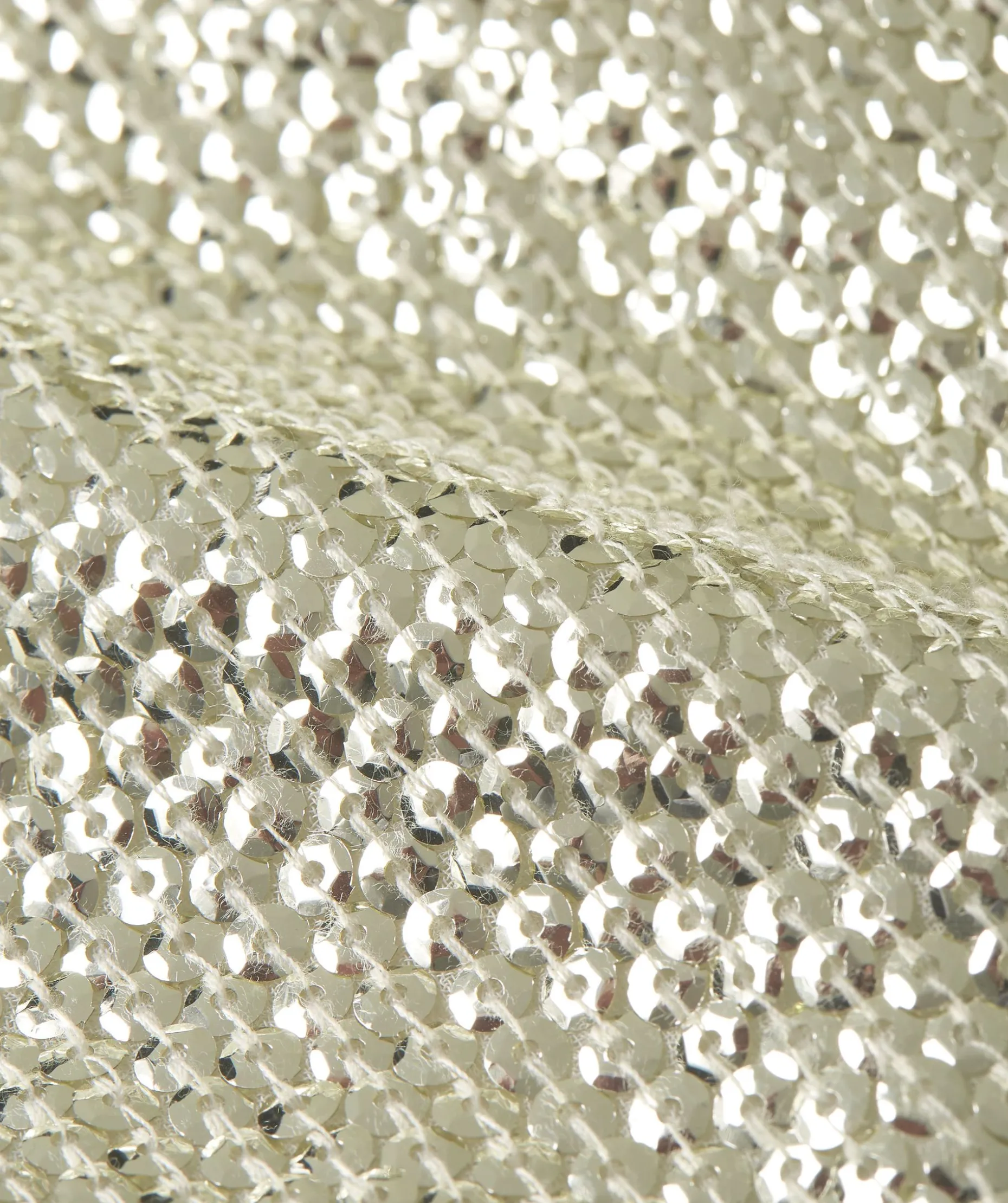 CAMEO regular fit rok met pailletten - light gold sequin