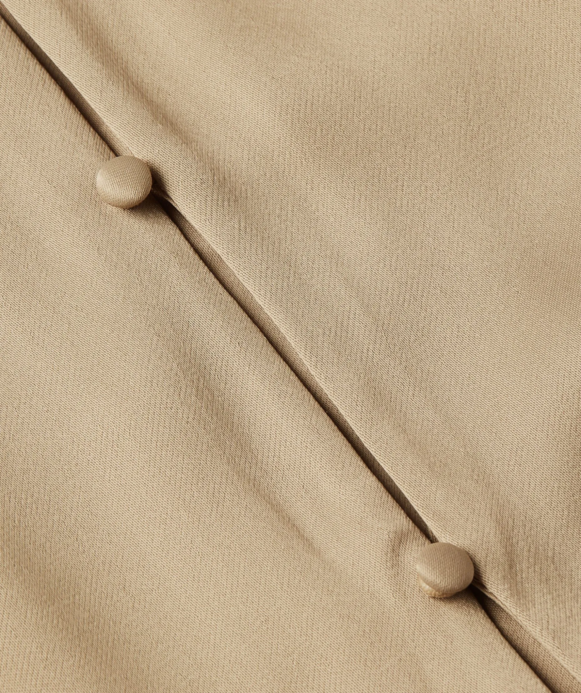 CORRIN regular fit jurk in satijn look - light mink