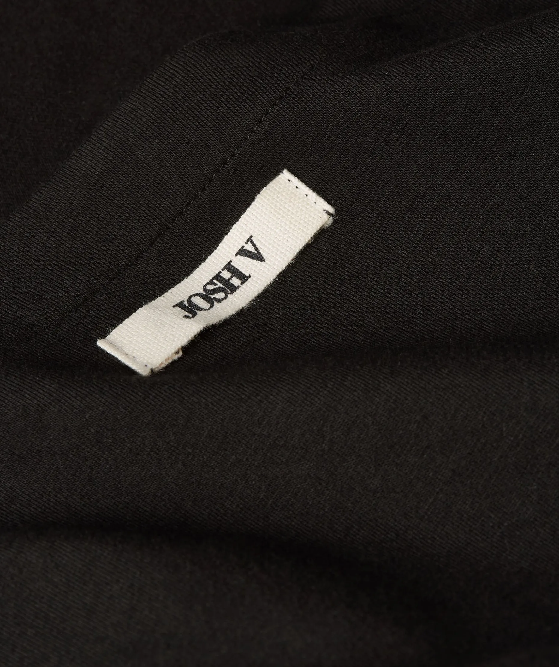 DYA regular fit overslagjurk - black