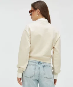 EBAH regular fit sweater - light ecru melange