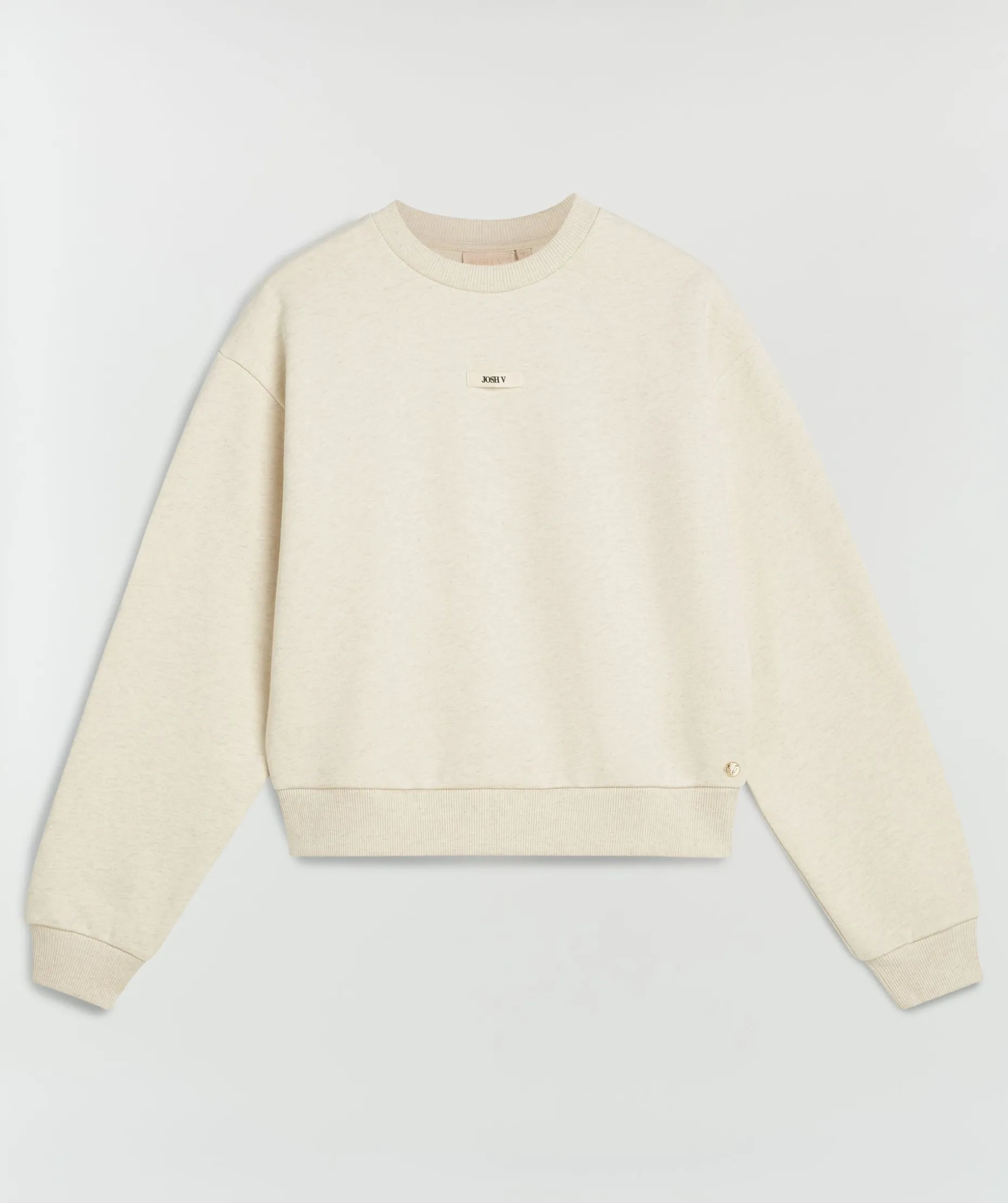 EBAH regular fit sweater - light ecru melange