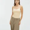 ELVIO super fitted body - ecru