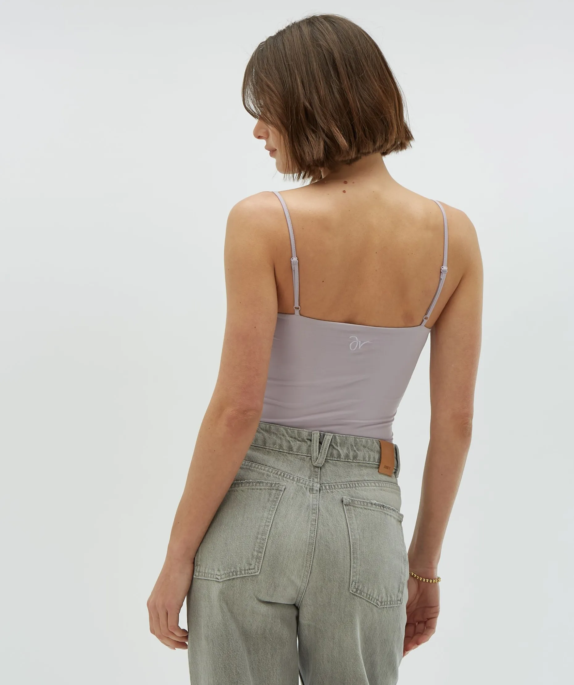ELVIO super fitted body - lilac