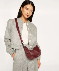 FABIENNE bomberjas met lurex - grey silver
