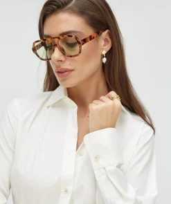 GAEL regular fit body blouse - off white