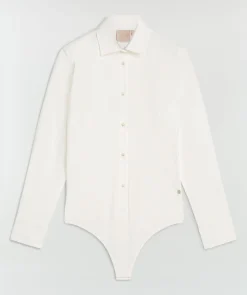 GAEL regular fit body blouse - off white