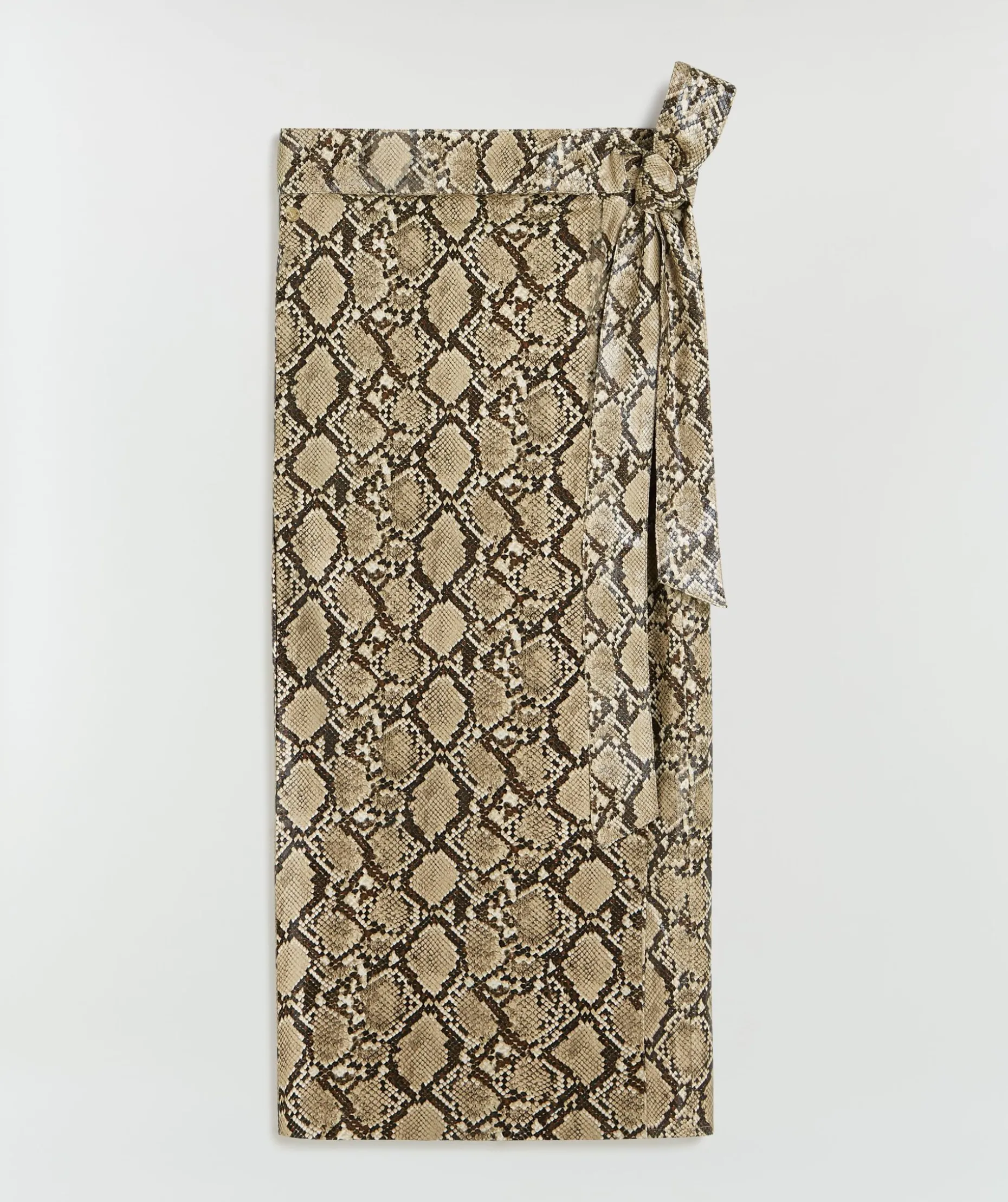 HANNAH high waisted rok met slangenprint - snake