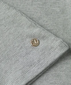 JACKY super skinny fit coltrui met logo - grey melange