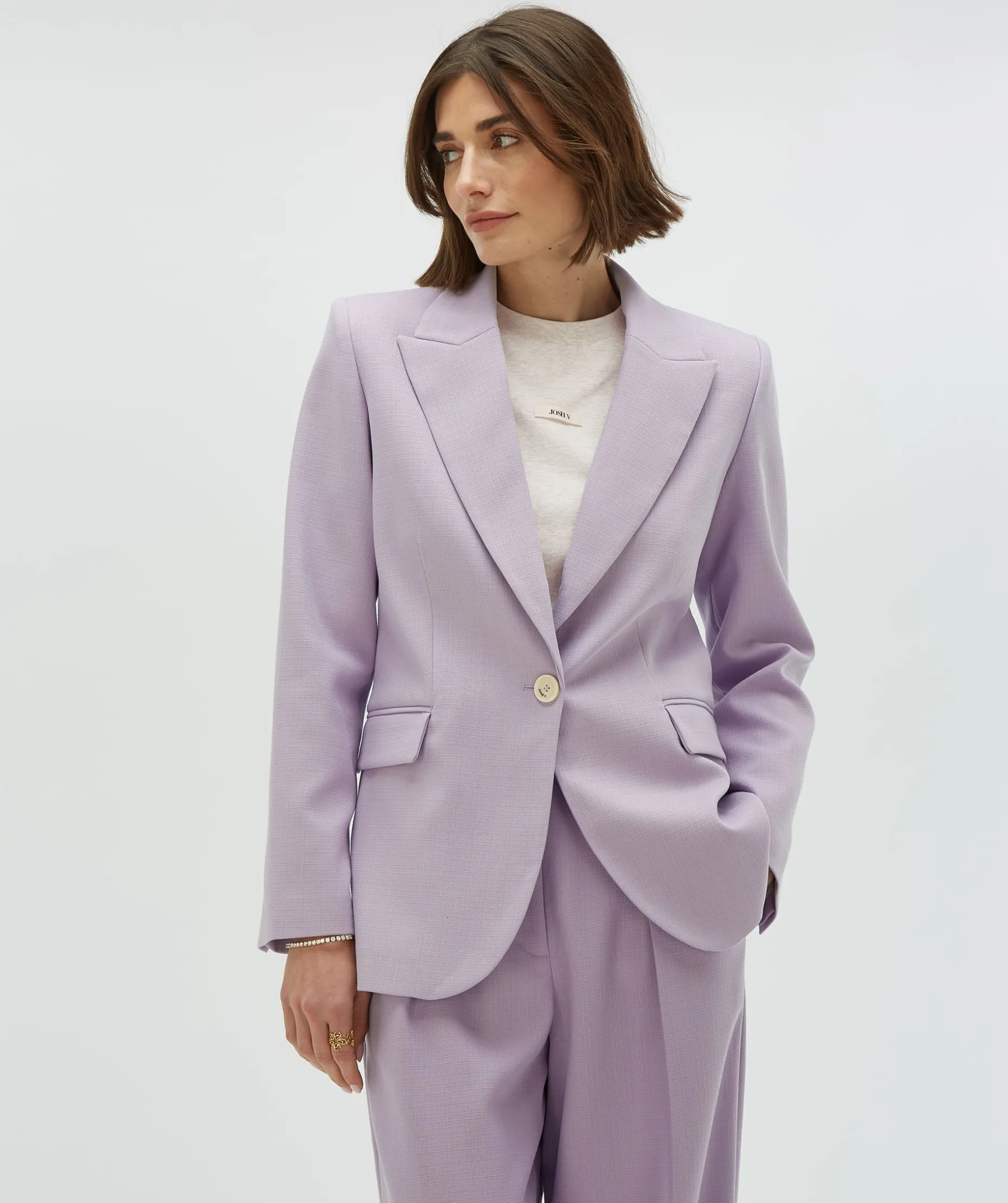 JADE regular fit blazer - lilac