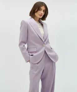 JADE regular fit blazer - lilac