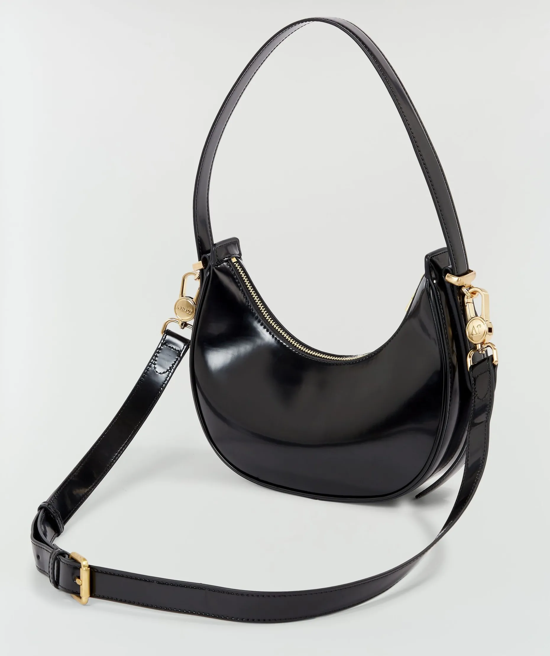 JANNE tas met logo - black
