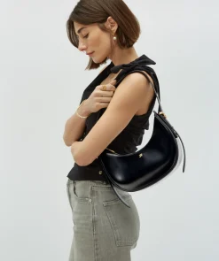JANNE tas met logo - black