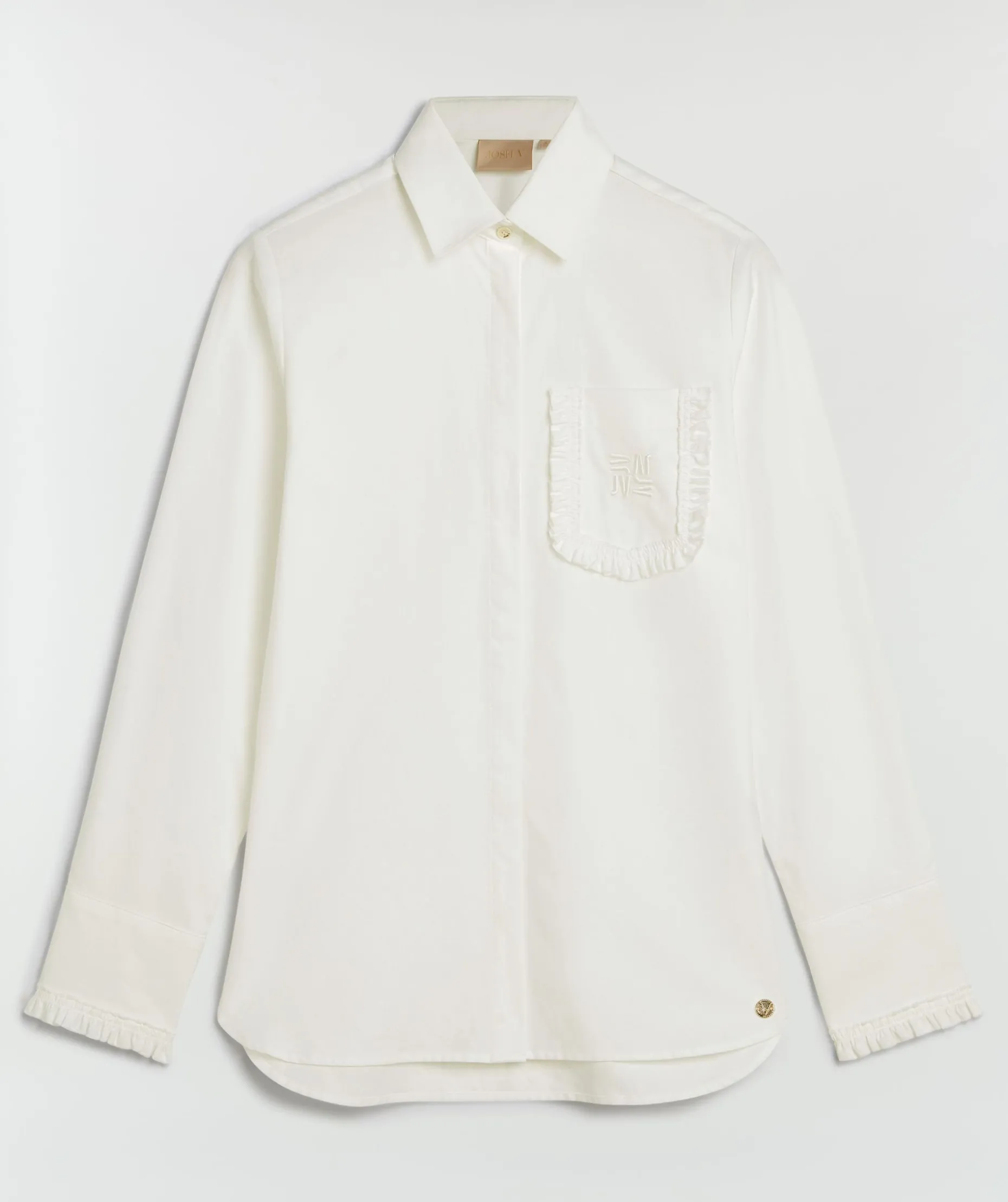 JENNIE regular fit blouse met ruches - off white