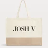JV BAGGY canvas tas - off white