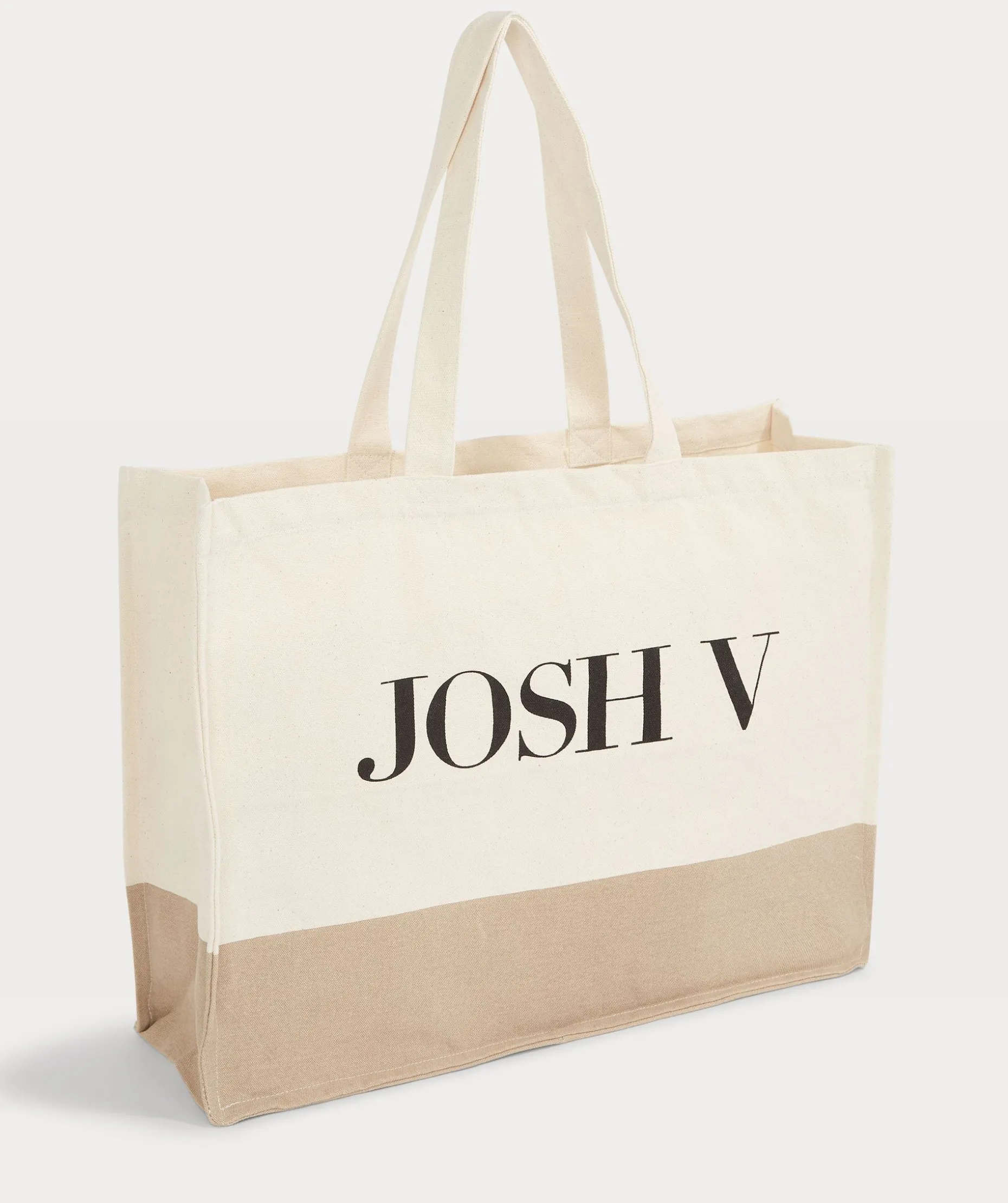 JV BAGGY canvas tas - off white
