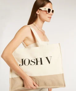 JV BAGGY canvas tas - off white