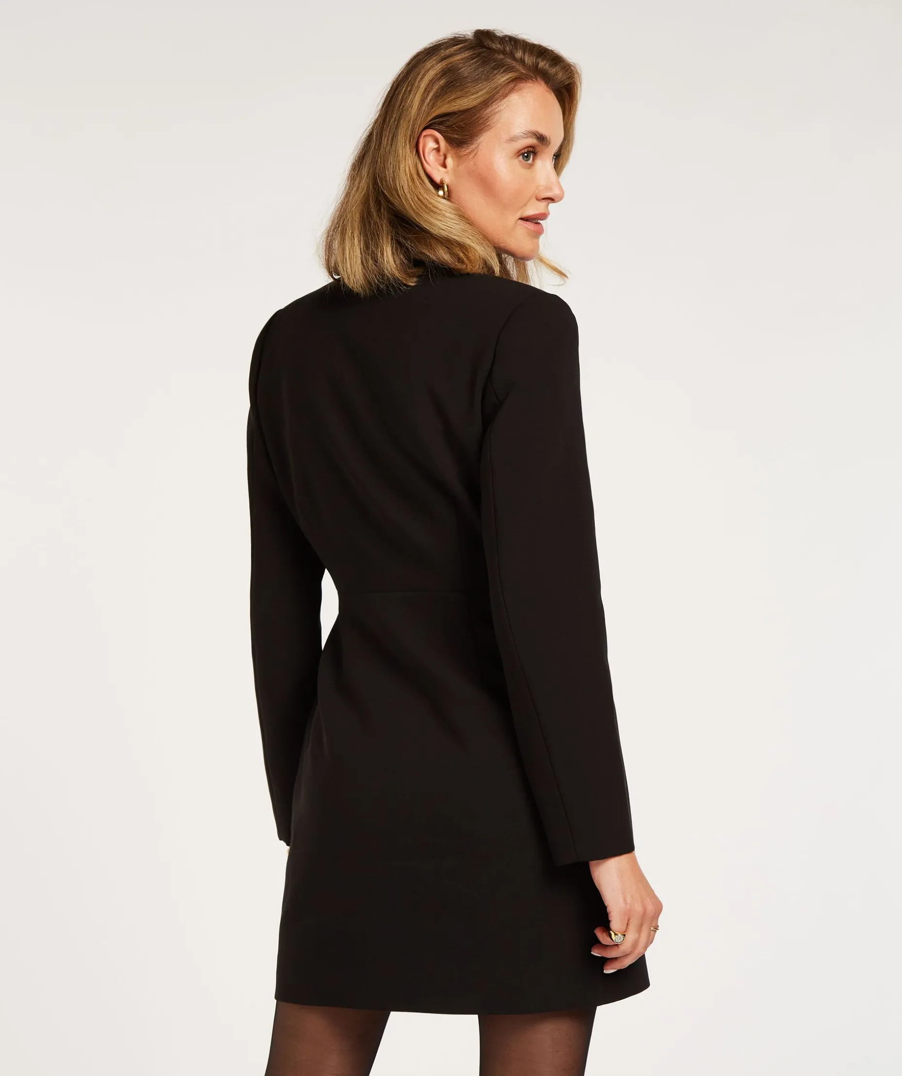 JV BONITA overslagjurk - black