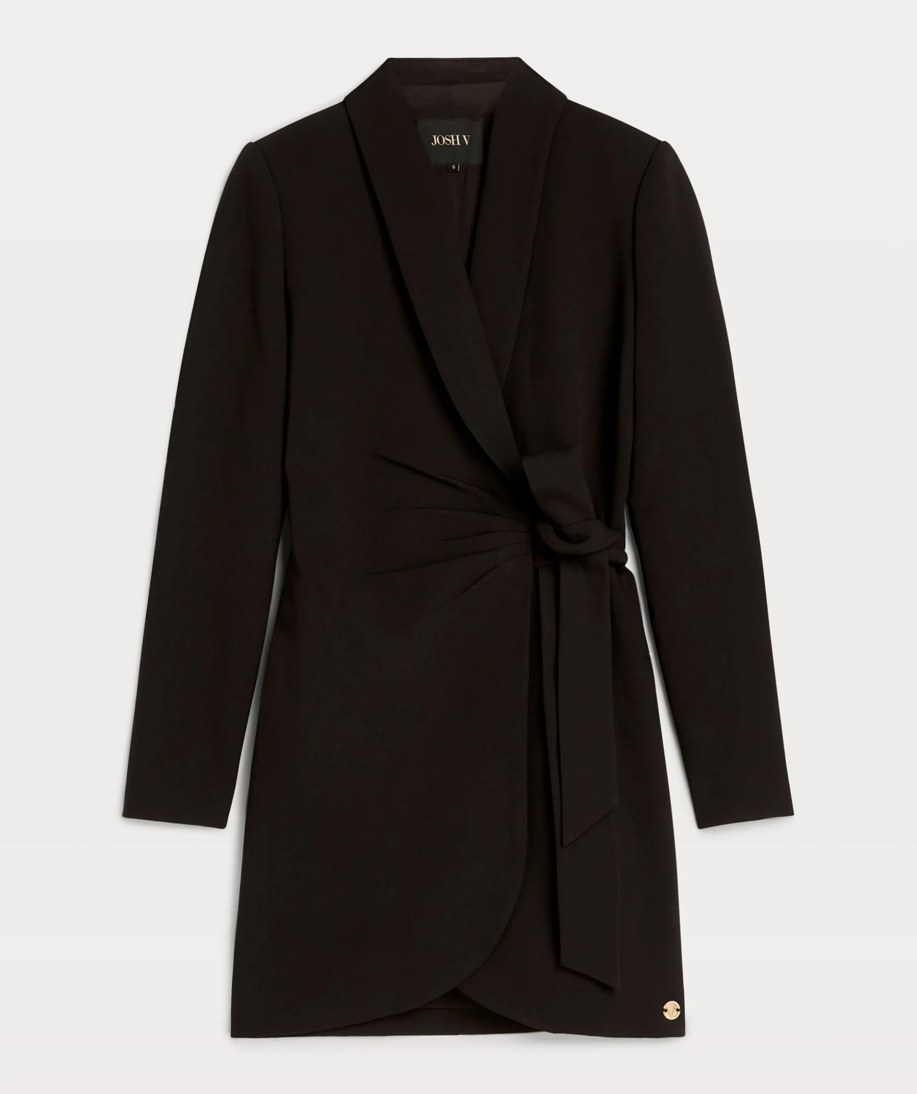 JV BONITA overslagjurk - black