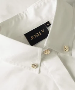 JV Charline fitted blouse - clean white