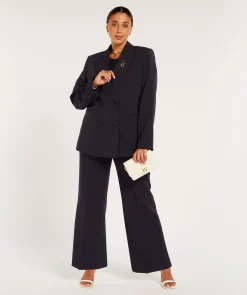 JV DILLEN straight fit blazer - dark blue