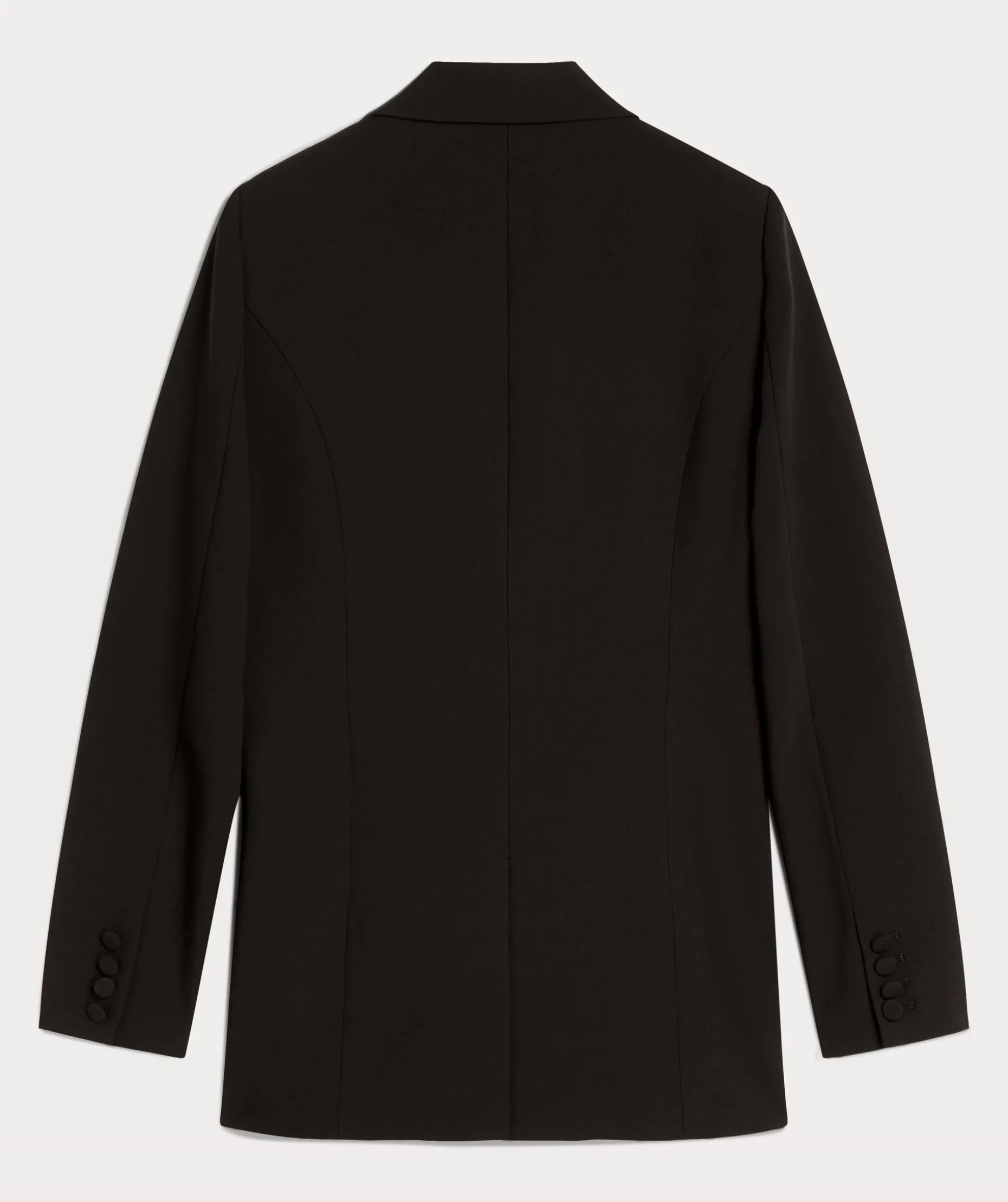 JV DILLEN straight fit blazer - black