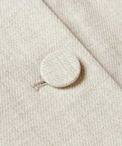 JV DILLEN straight fit blazer - light grey melange