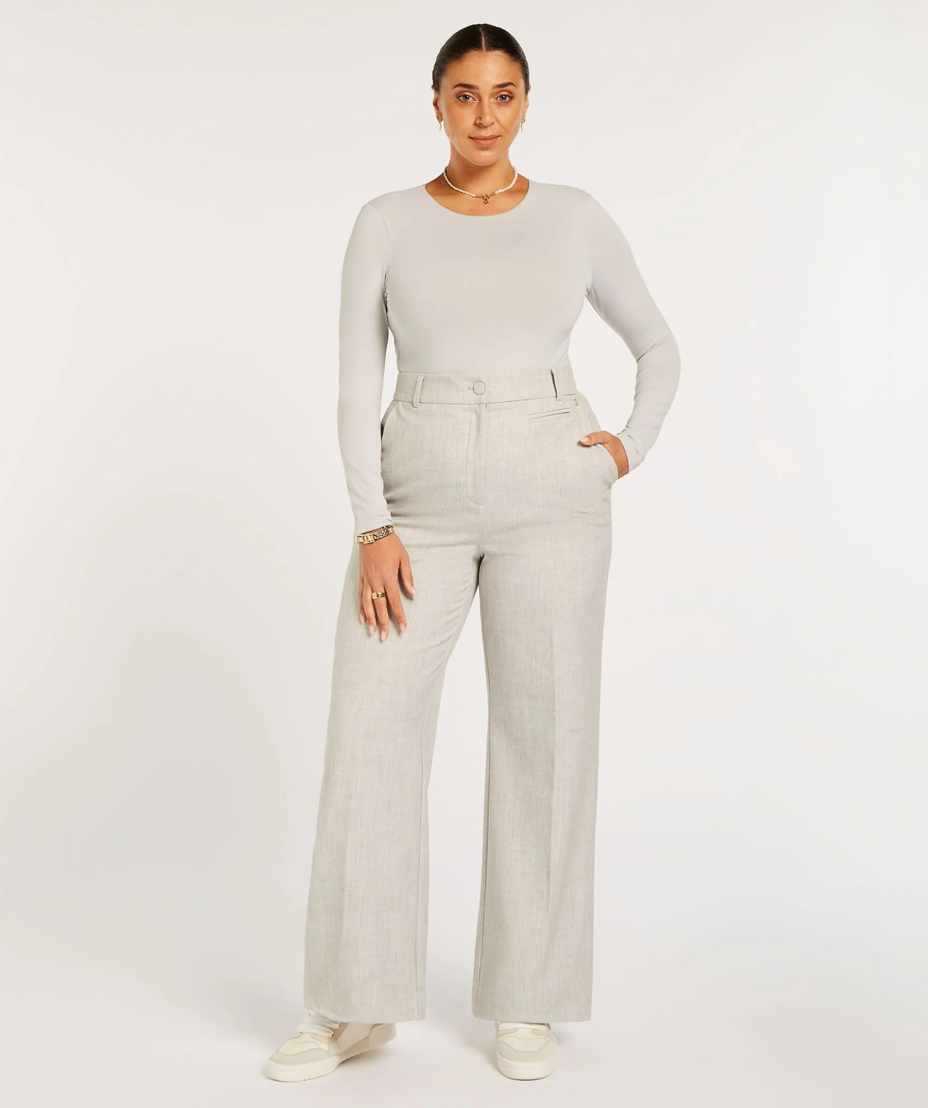 JV FELICE super fitted body - grey