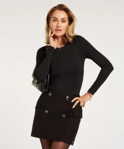 JV FELICE super fitted body - black
