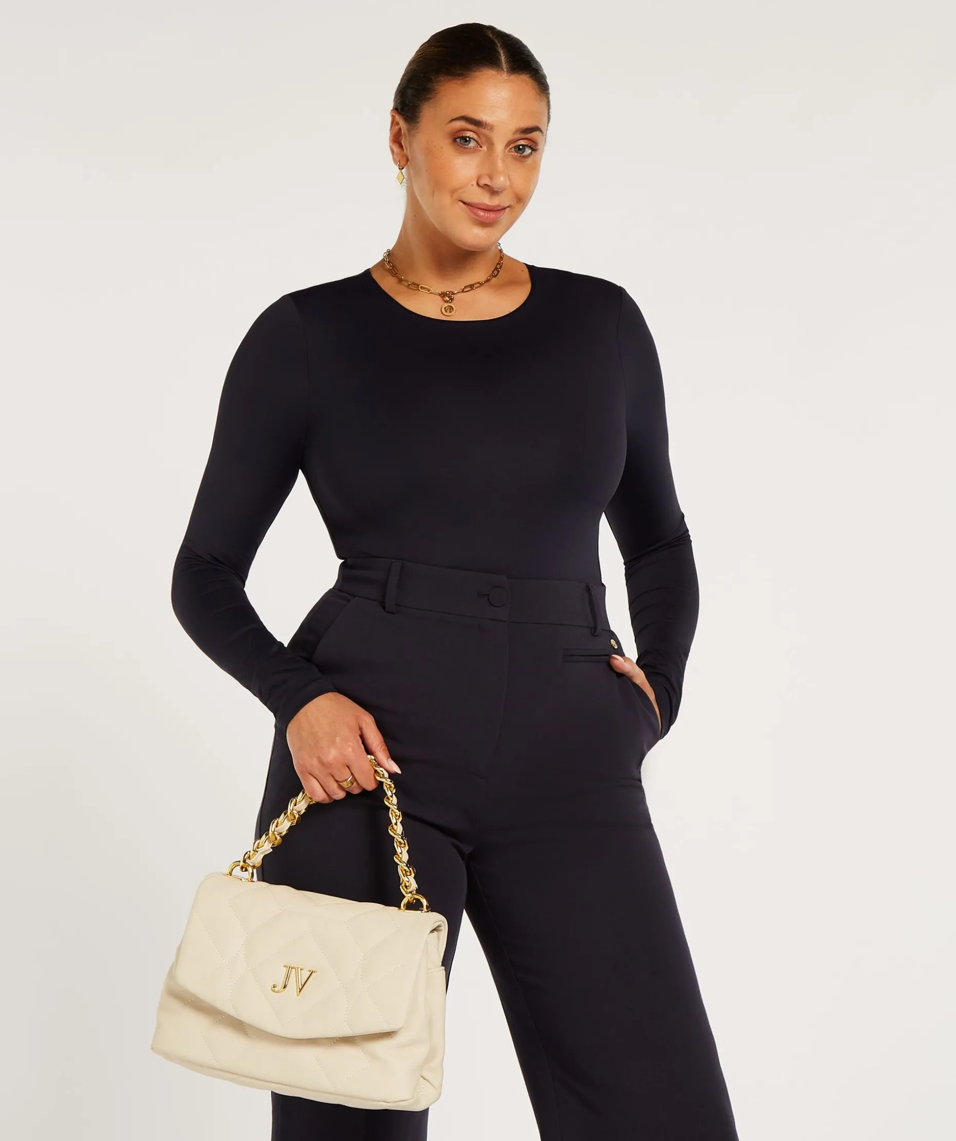JV FELICE super fitted body - dark blue