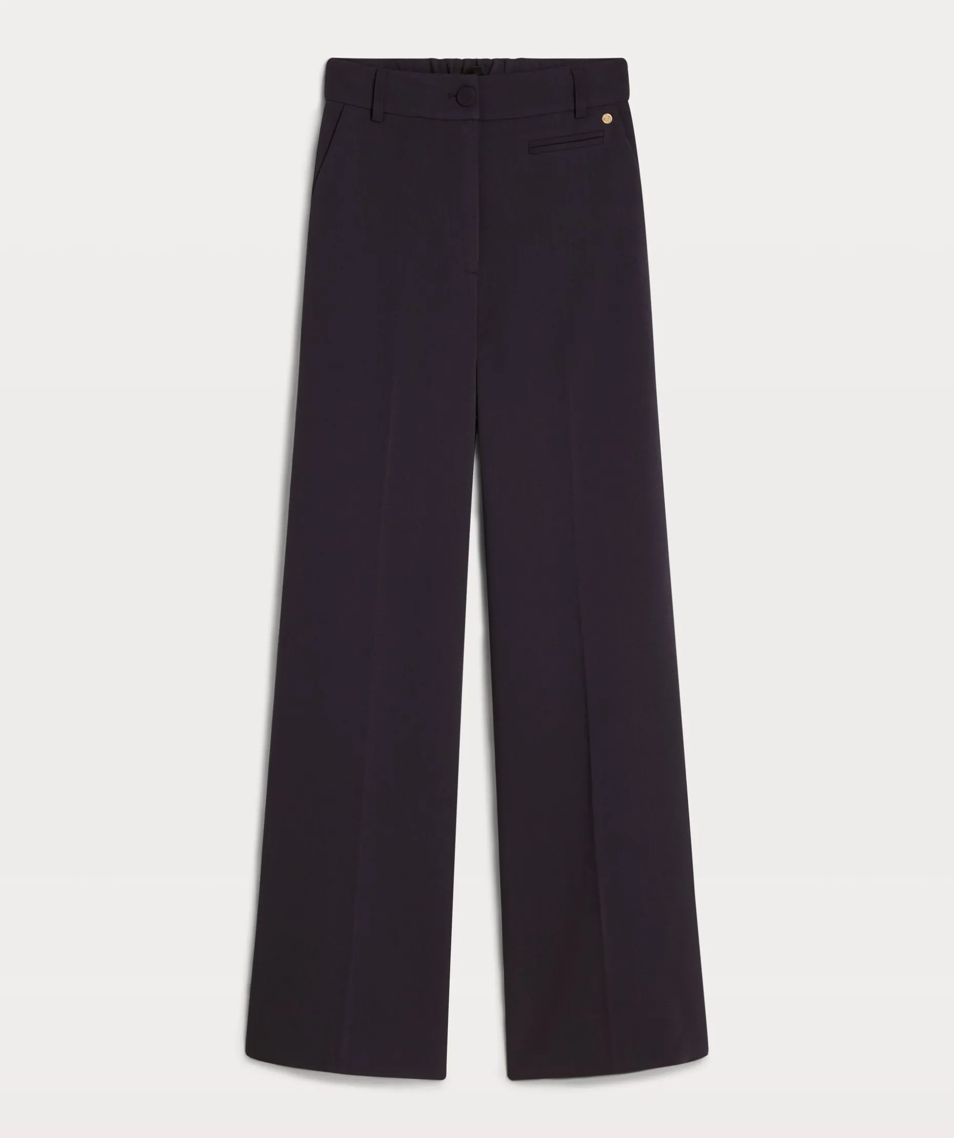 JV KATE high rise wide leg pantalon - dark blue
