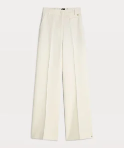 JV KATE high rise wide leg pantalon - creme white