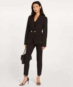 JV KRIS fitted pantalon - black