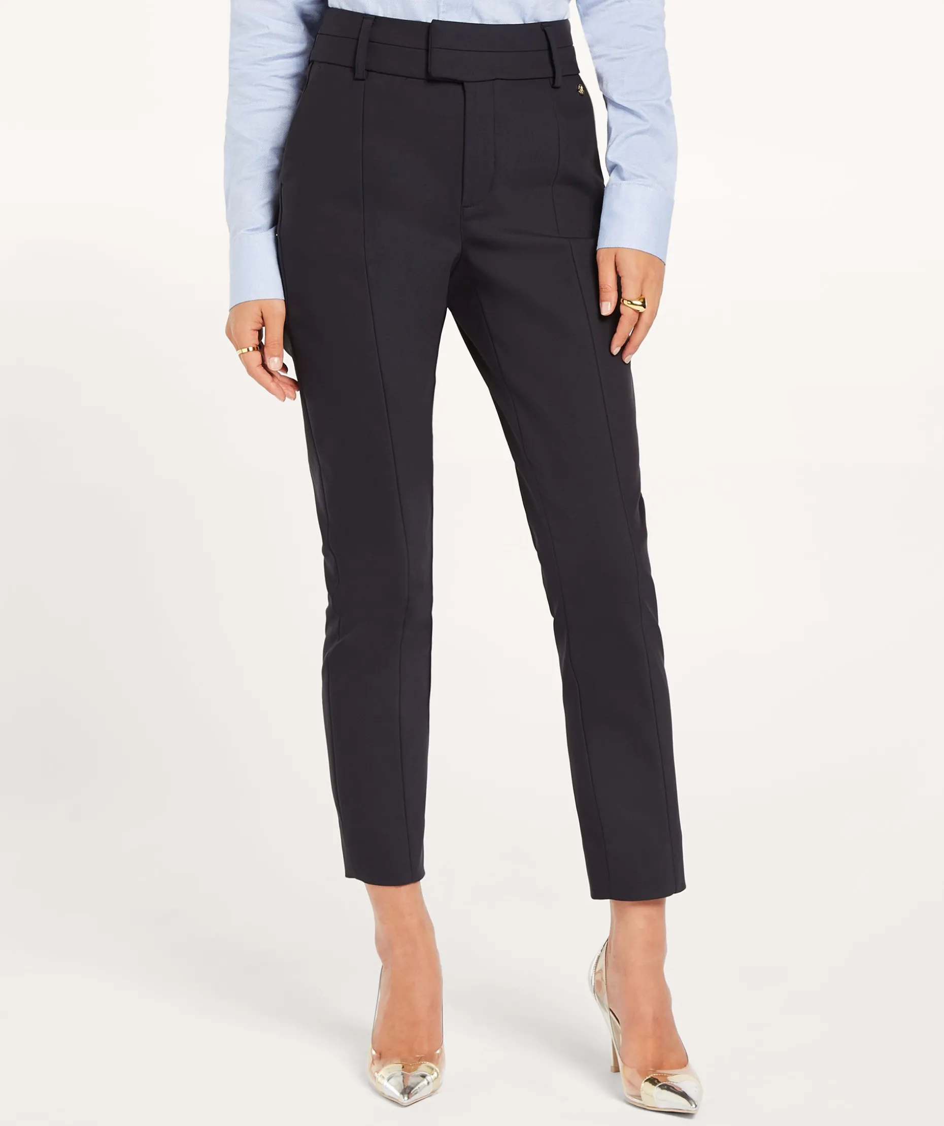 JV KRIS fitted pantalon - dark blue