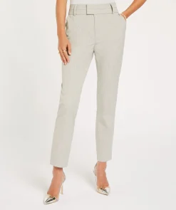 JV KRIS fitted pantalon - light grey melange