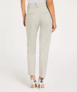 JV KRIS fitted pantalon - light grey melange
