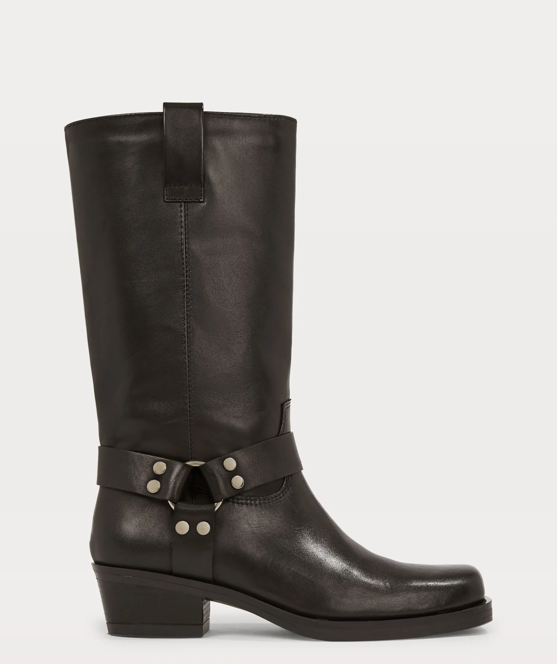 JV LILIAN laarzen van leer - black