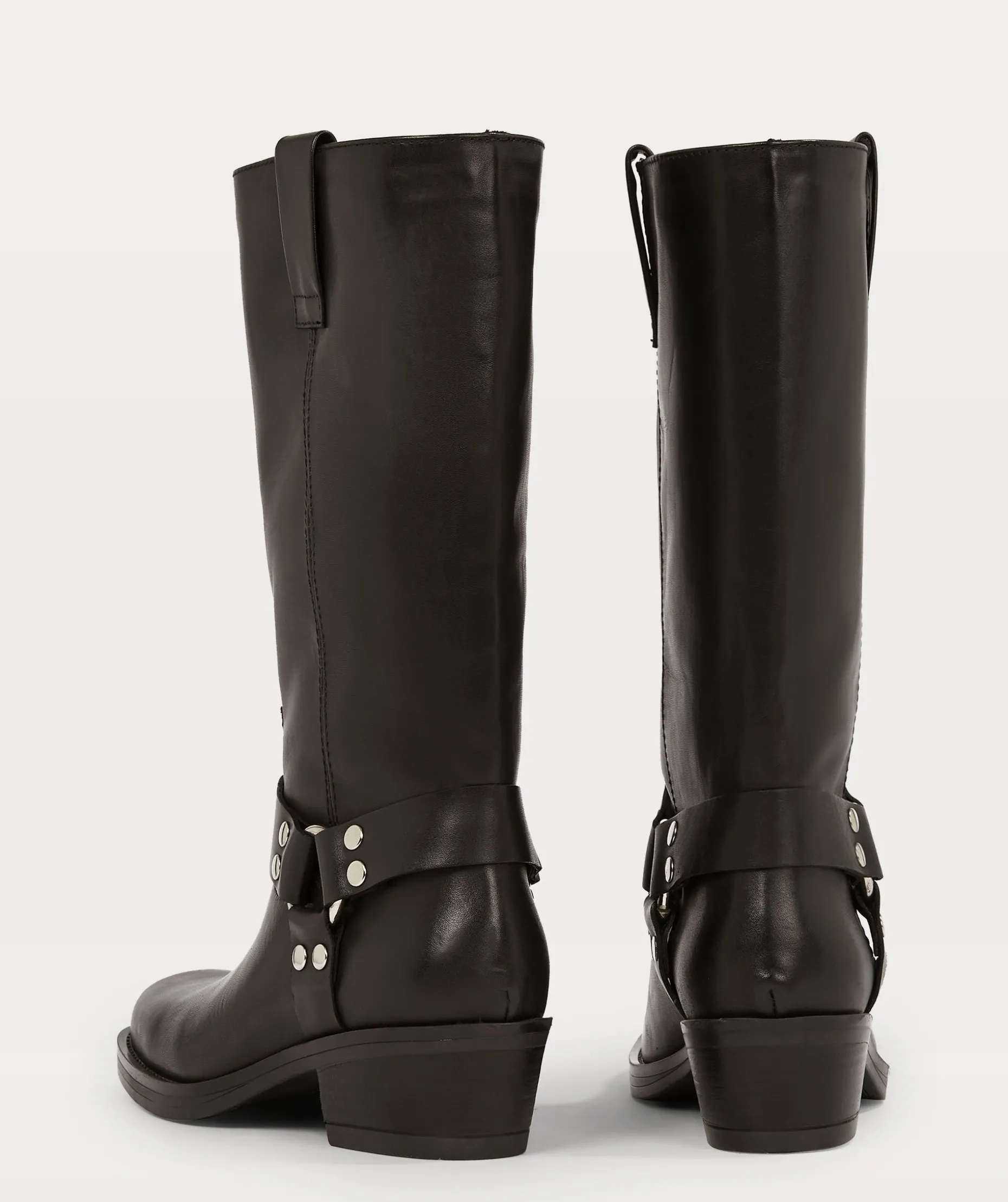 JV LILIAN laarzen van leer - black
