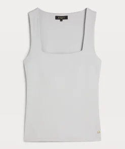 JV LINDE slim fit top - grey