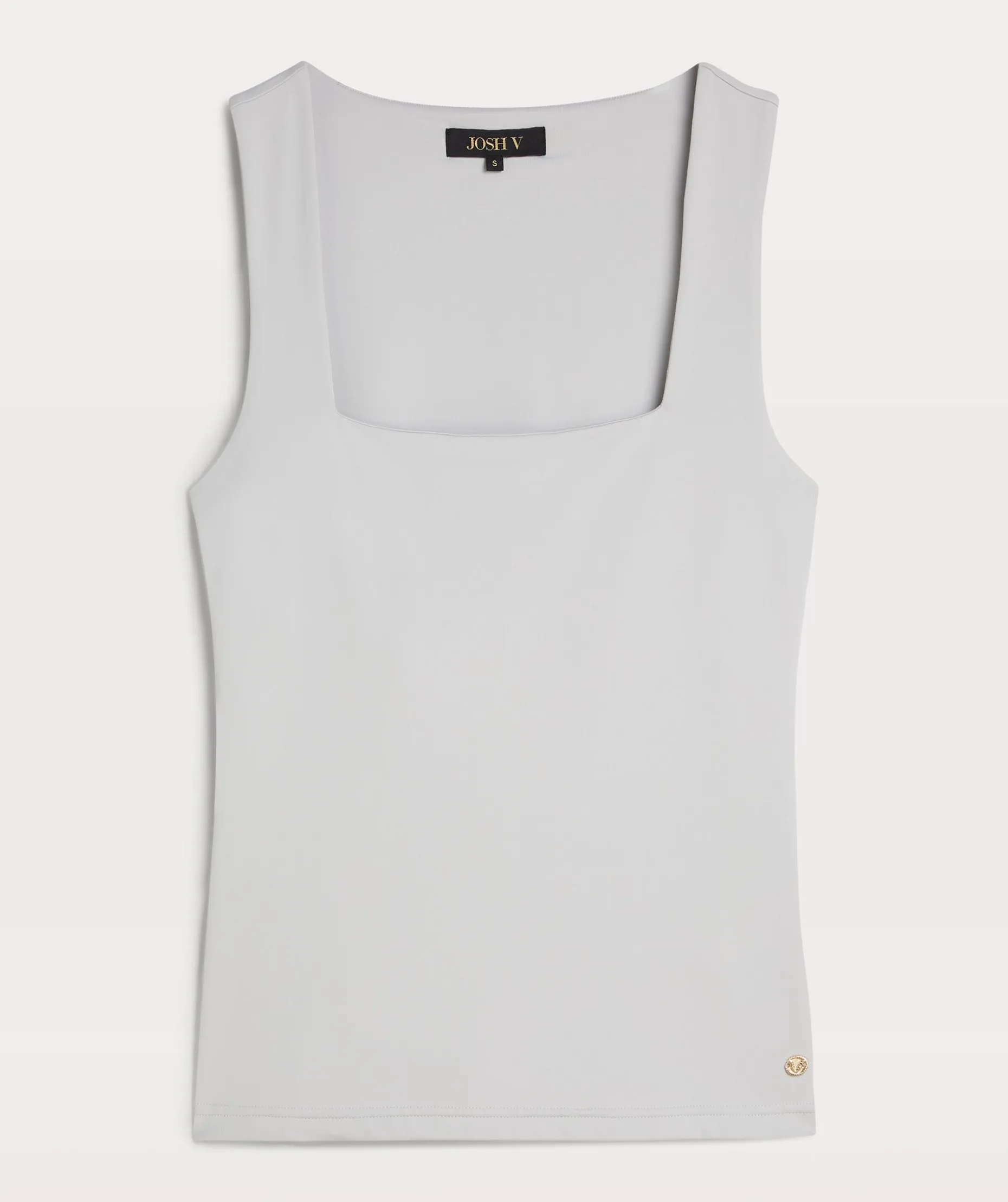 JV LINDE slim fit top - grey