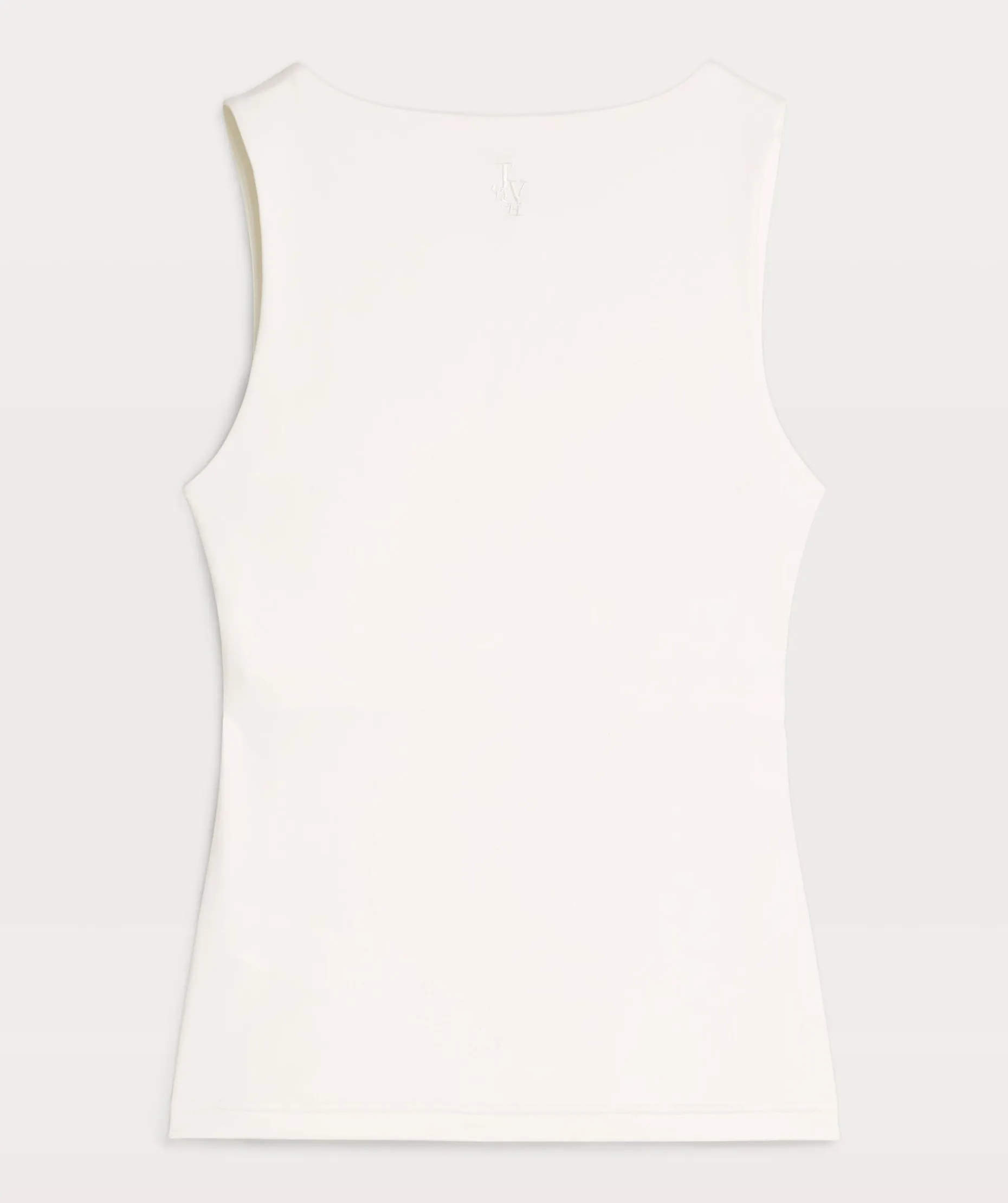 JV LINDE slim fit top - off white