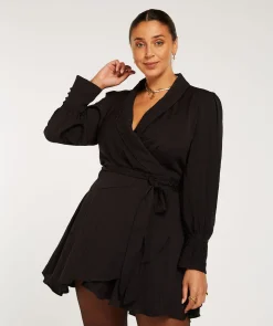 JV TAMAYA regular fit jurk met logo - black