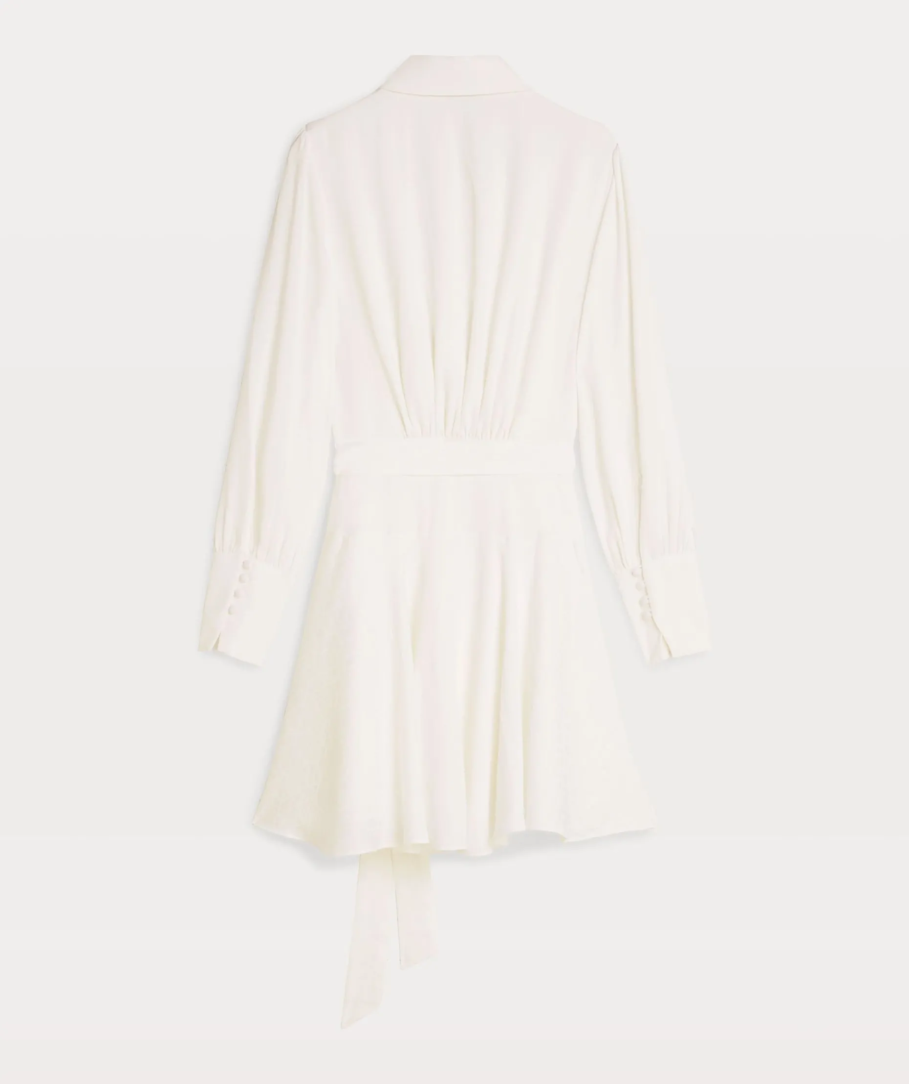 JV TAMAYA regular fit jurk met logo - off white