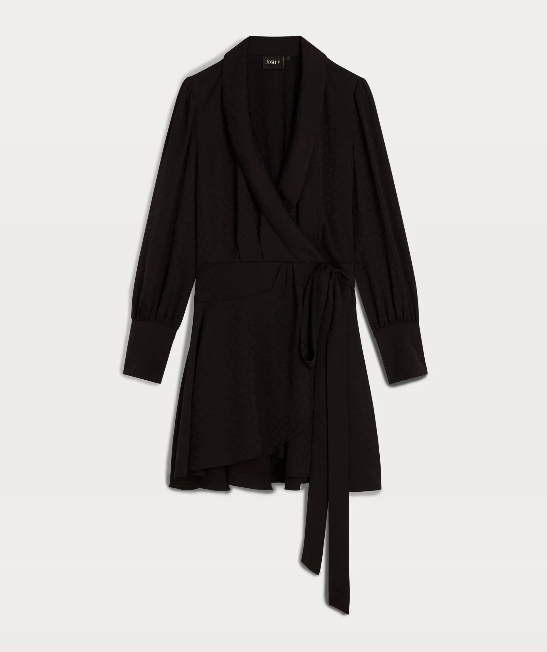 JV TAMAYA regular fit jurk met logo - black