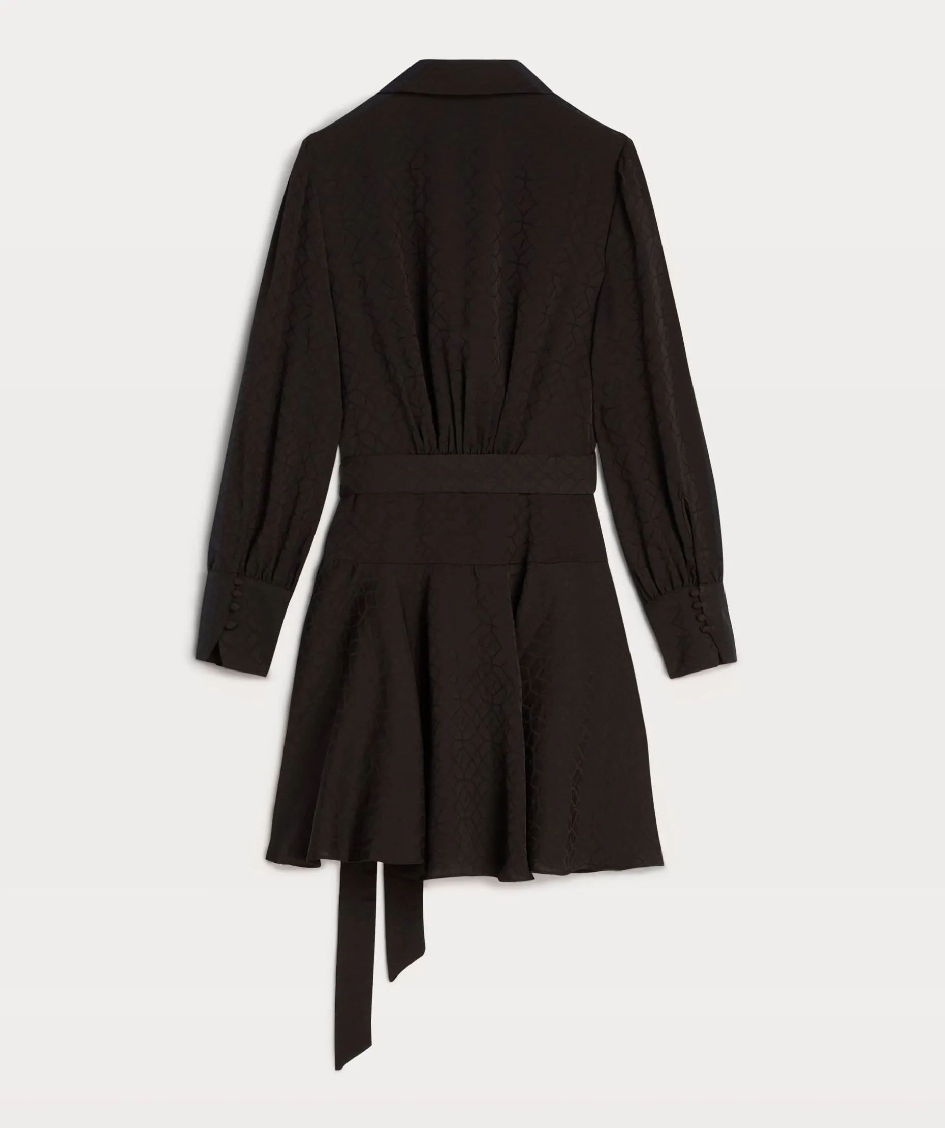 JV TAMAYA regular fit jurk met logo - black