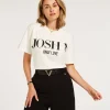 JV TEDDY ONLY LOVE T-shirt - off white