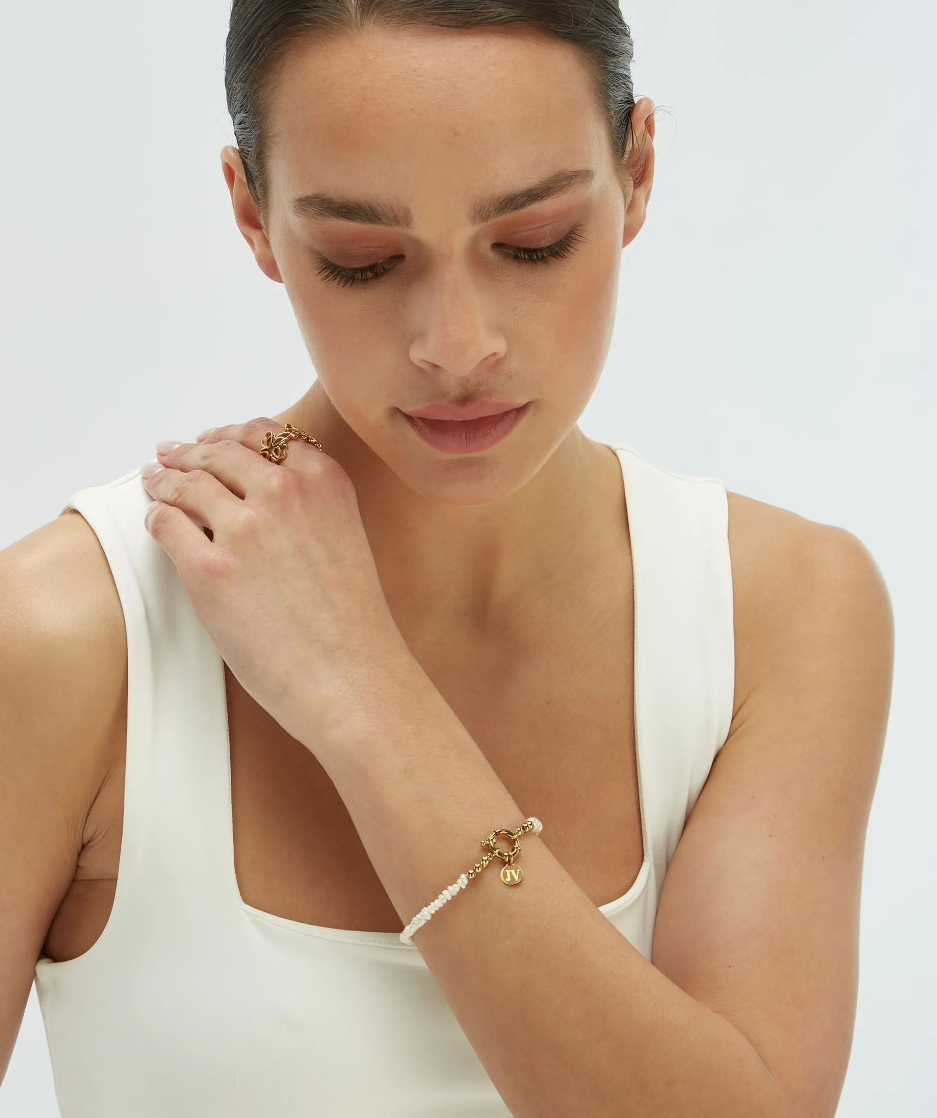 JV ZENDAYA Armband - antique gold