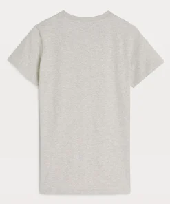 JV ZOE EMBROIDERY slim fit T-shirt - grey melange