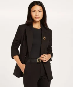 JV ZOYA getailleerde blazer - black