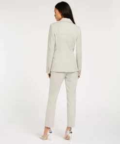JV ZOYA getailleerde blazer - light grey melange