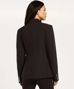 JV ZOYA getailleerde blazer - black